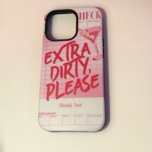 Casetify Extra Dirty Please Pink iPhone 13 Pro Case